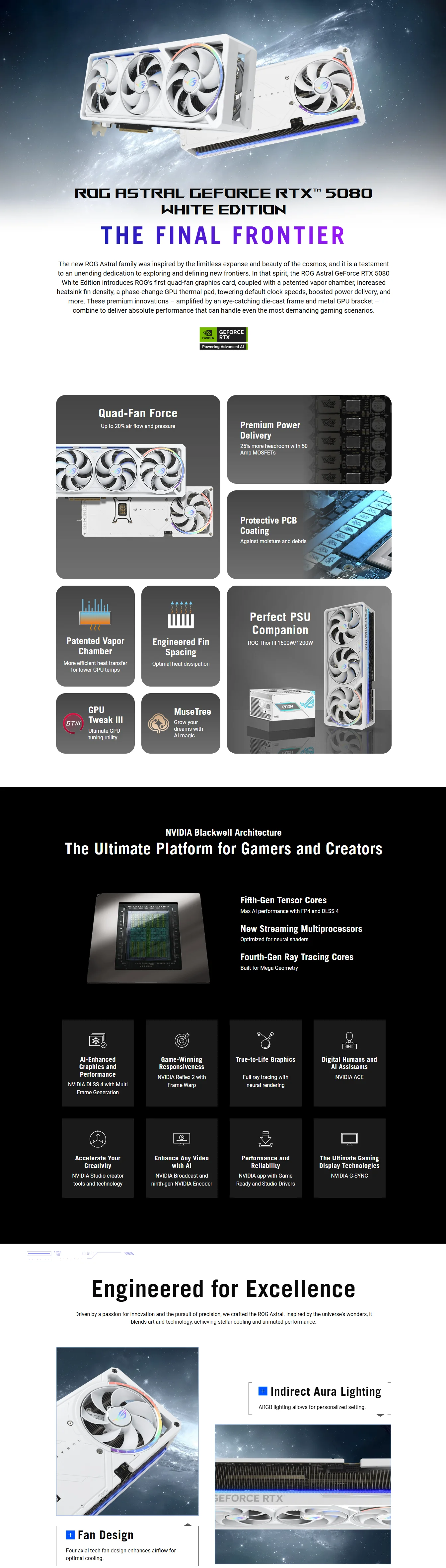 ASUS ROG Astral RTX 5080 OC ASUS ROG Astral RTX 5080 OC