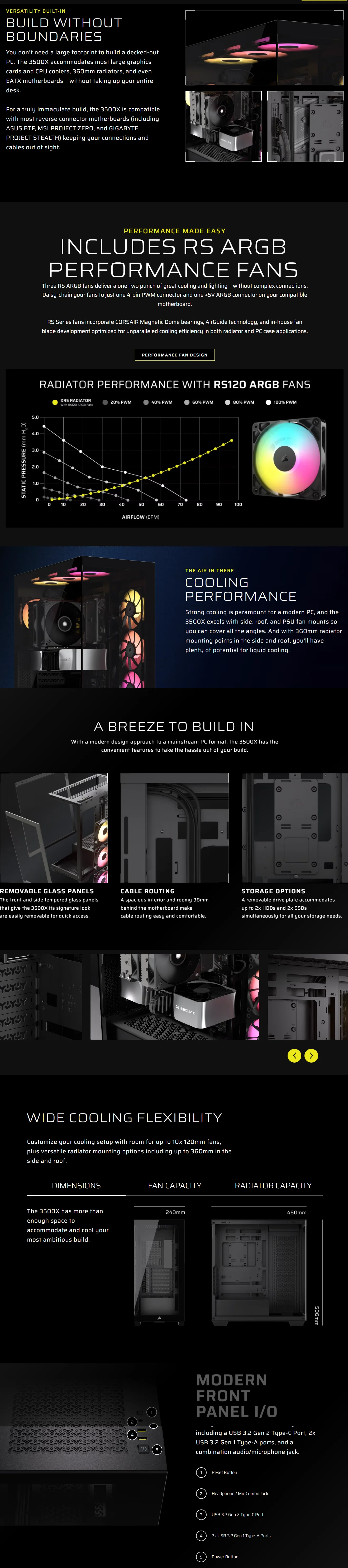 Corsair 3500X ARGB Corsair 3500X ARGB