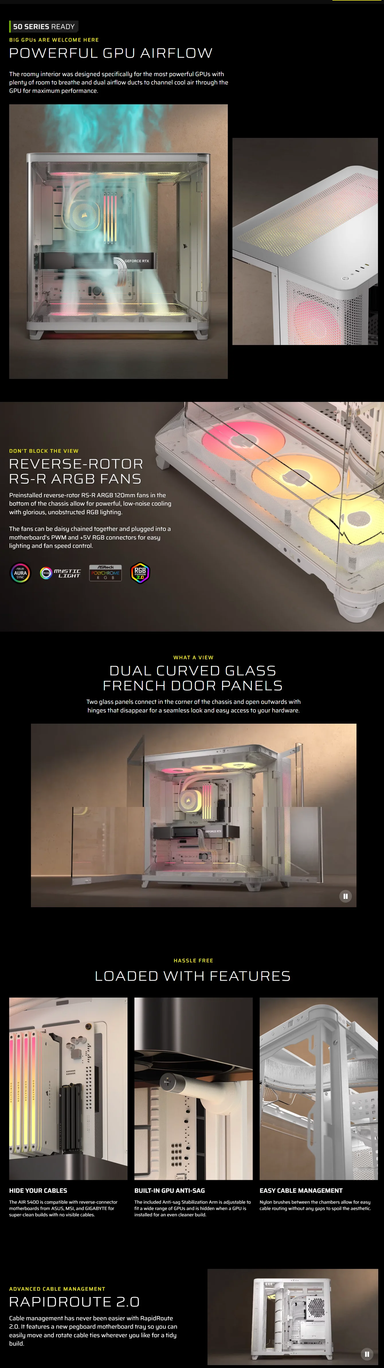 Corsair Air 5400 RS-R ARGB