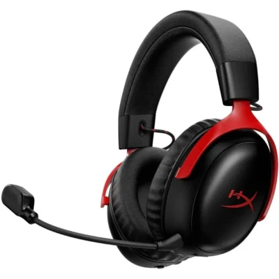 HyperX Cloud III S Wireless Gaming Headset - Red