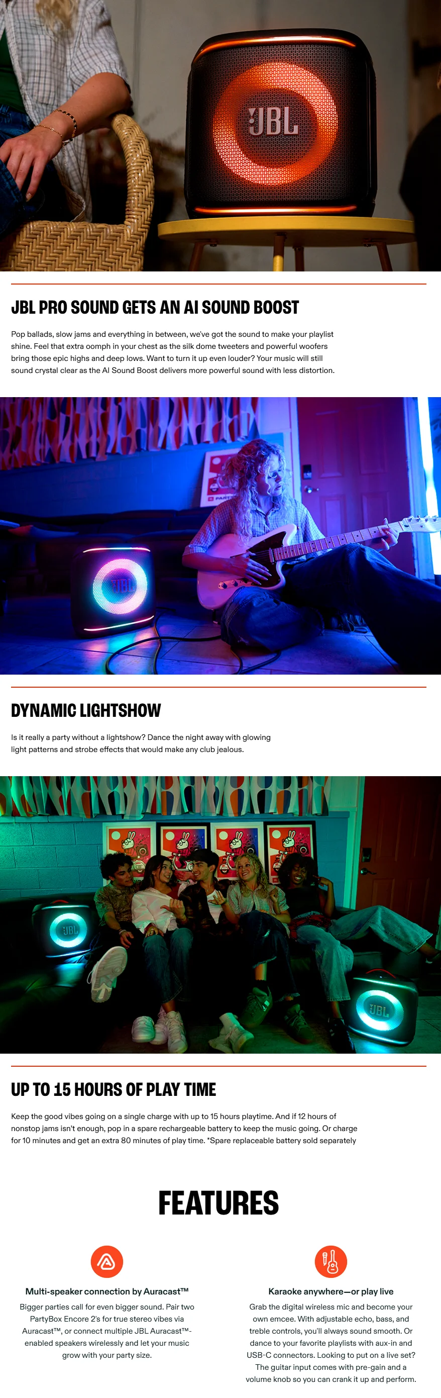 JBL PartyBox Encore 2