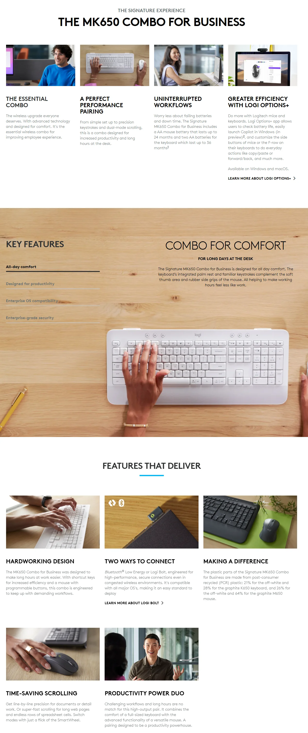 Logitech Signature MK650 Logitech Signature MK650