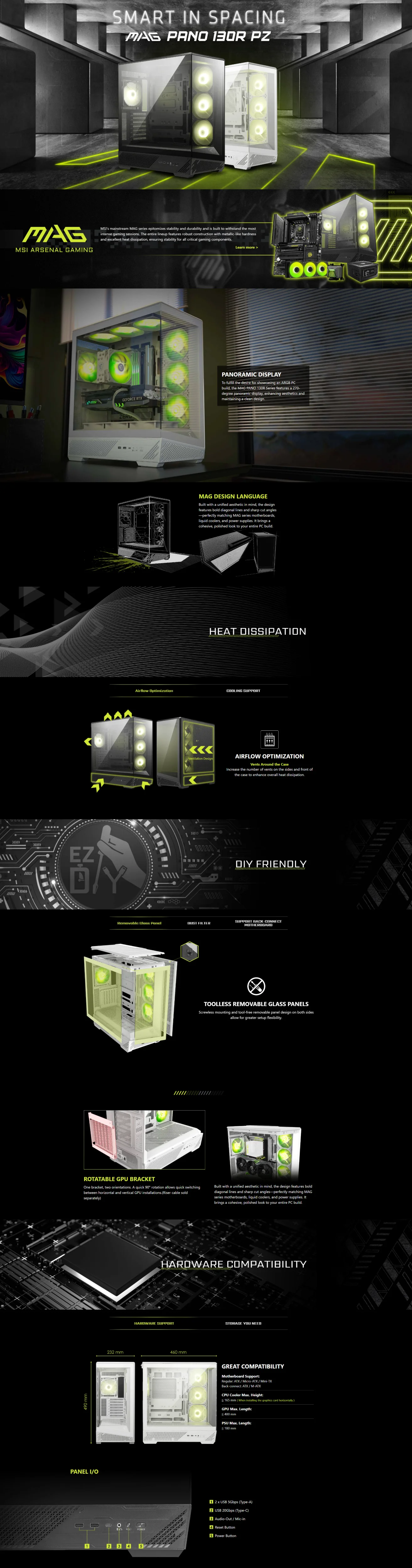 MSI MAG Pano 130R PZ