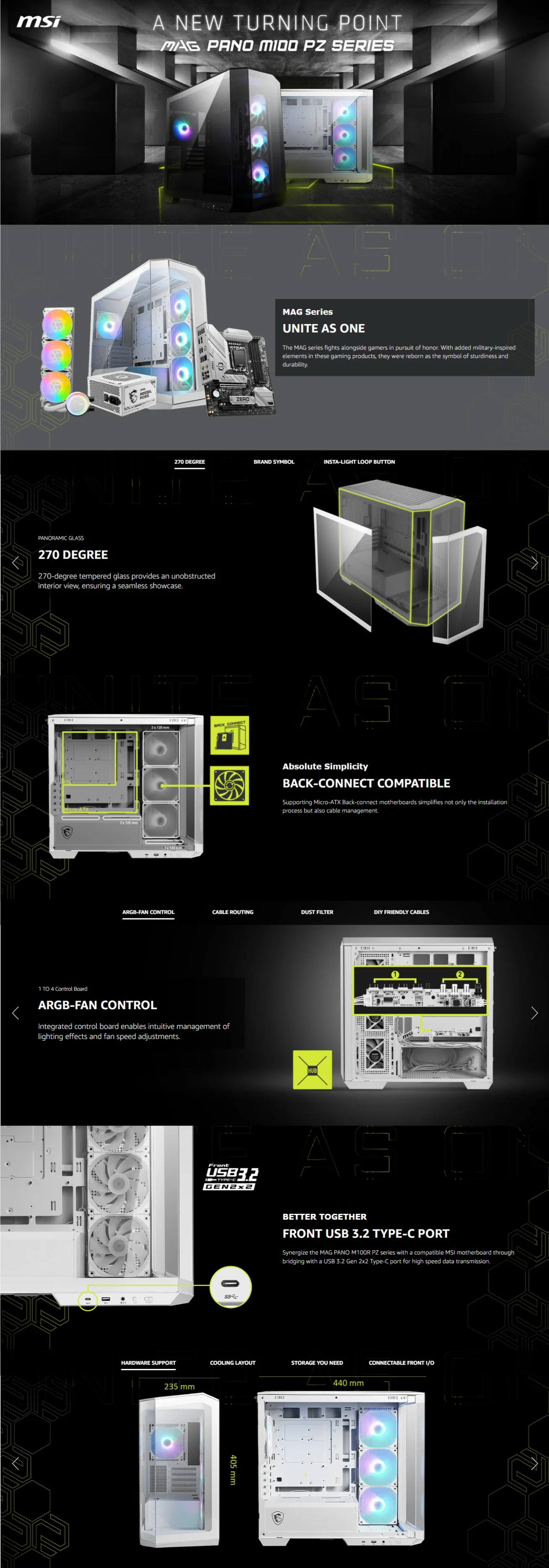 MSI MAG PANO M100R PZ