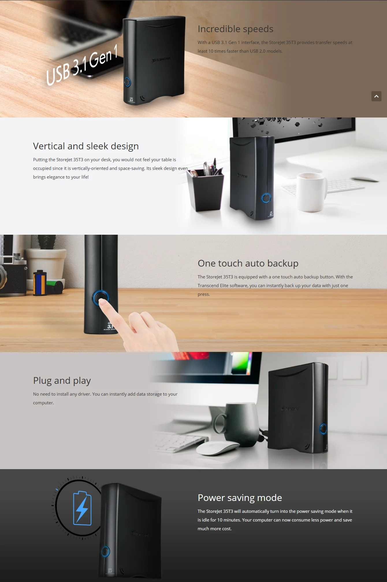 Transcend StoreJet 35T3 4TB