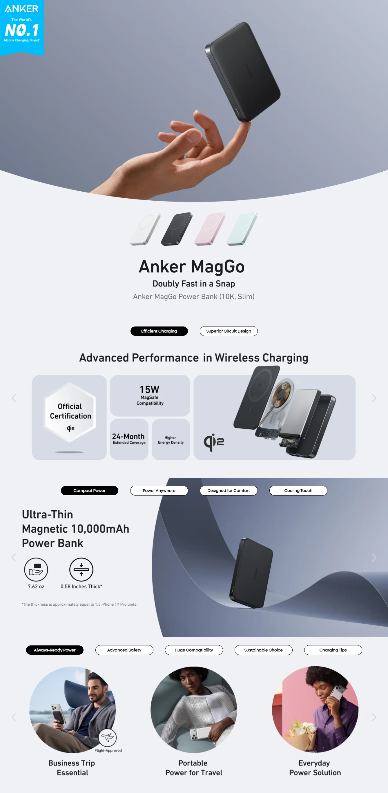 Anker MagGo Power Bank Anker MagGo Power Bank