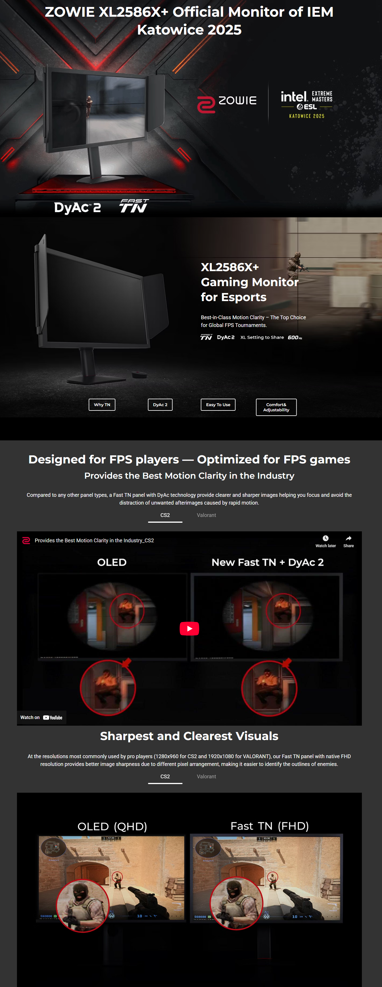 BenQ ZOWIE XL2586X+ BenQ ZOWIE XL2586X+