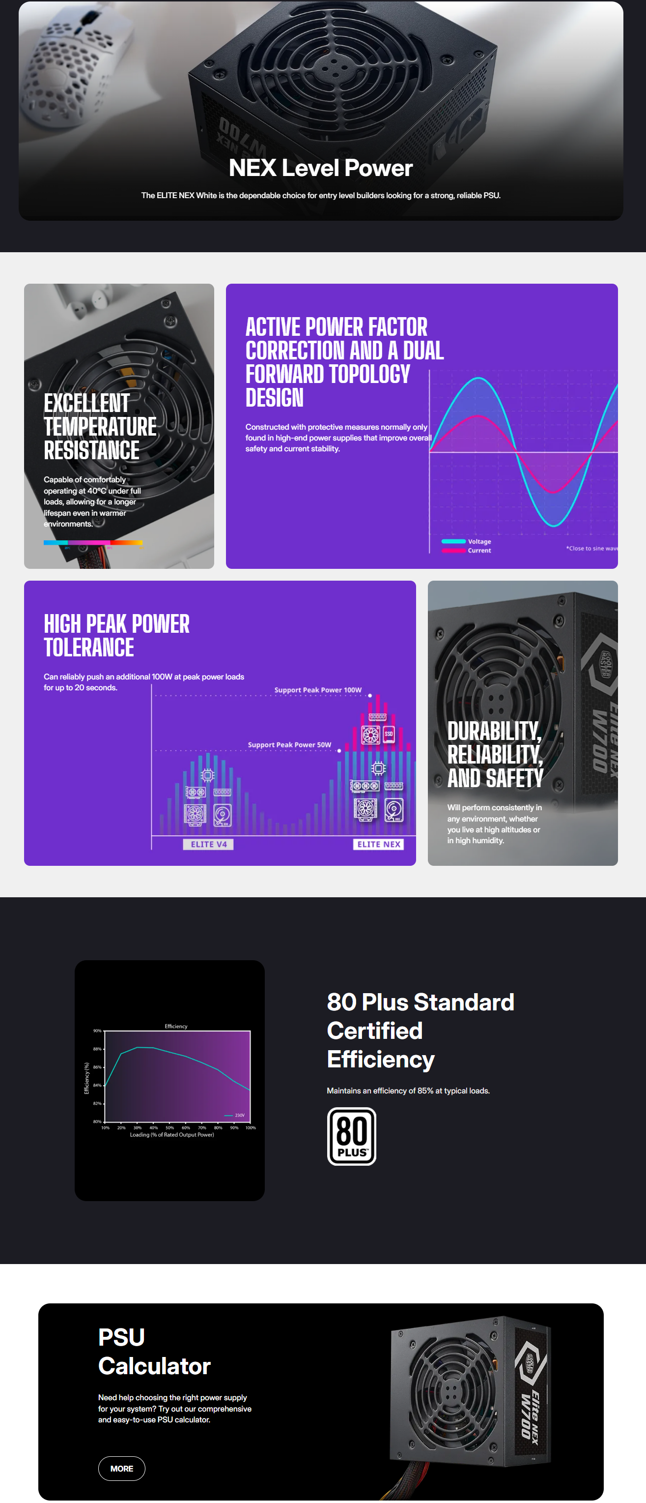 Cooler Master Elite NEX W700