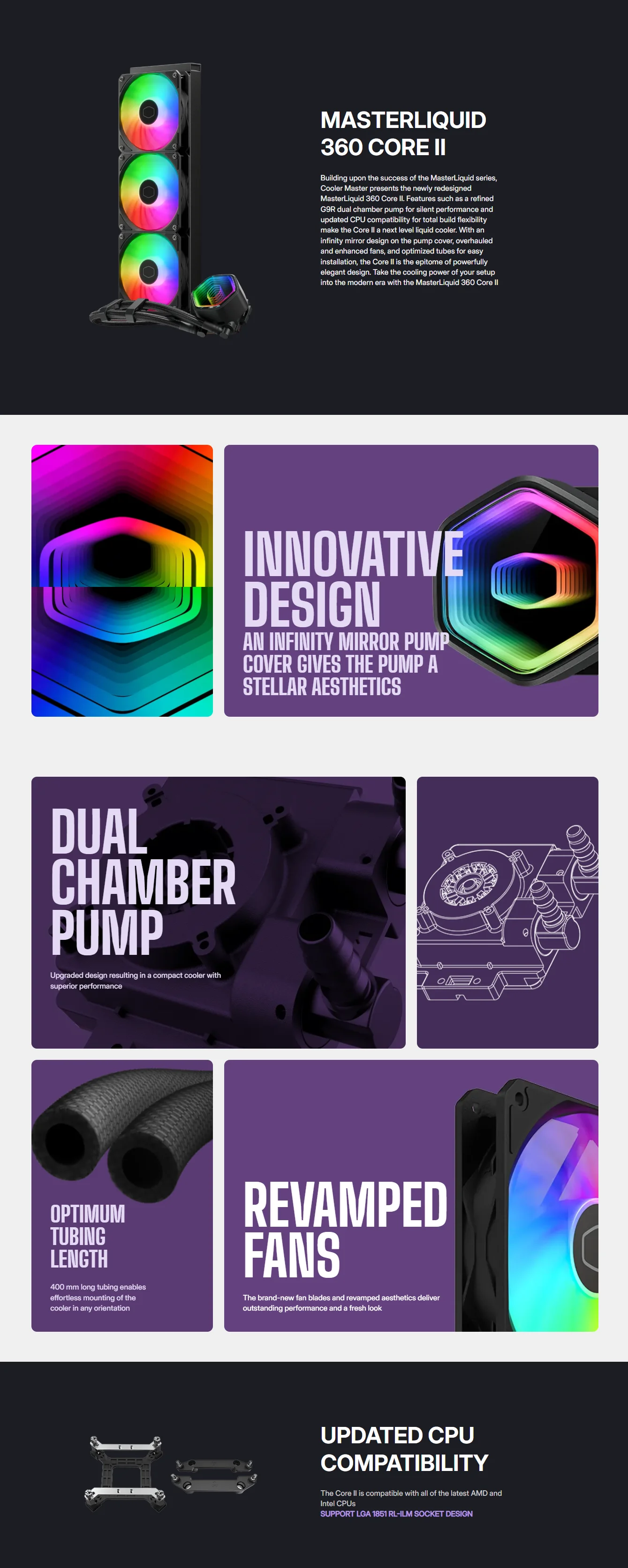 Cooler Master MasterLiquid 360 Core II Cooler Master MasterLiquid 360 Core II