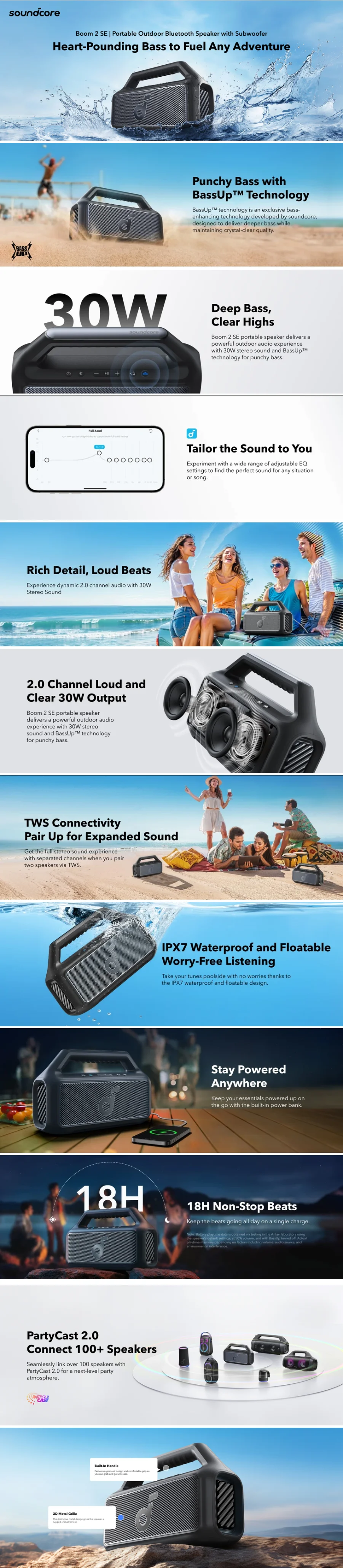 Anker Soundcore Boom 2 SE