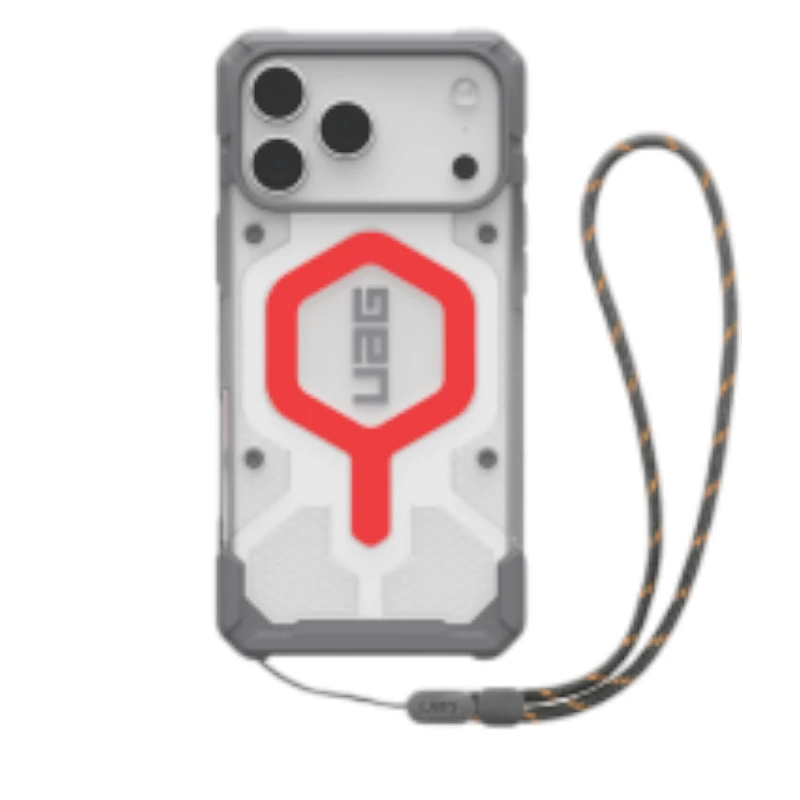 UAG iPhone 17 Pro Max Pathfinder Clear Series Phone Case with Lanyard