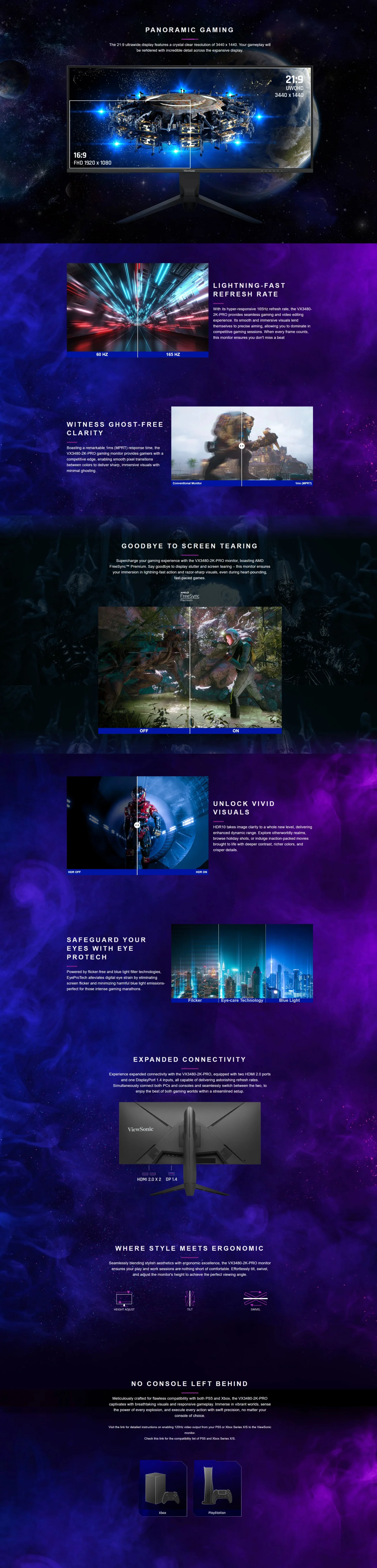 ViewSonic VX3480-2K-PRO