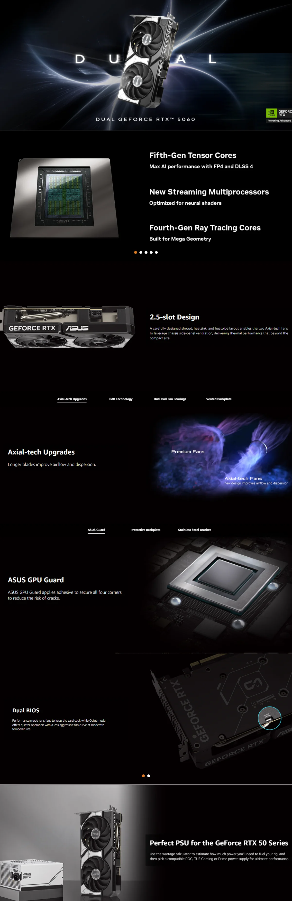 ASUS Dual GeForce RTX 5060 ASUS Dual GeForce RTX 5060