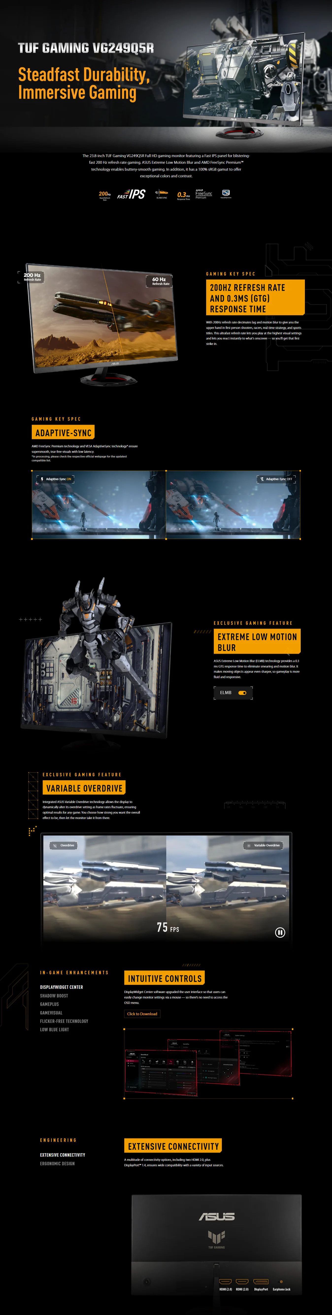 ASUS TUF Gaming VG249Q5R