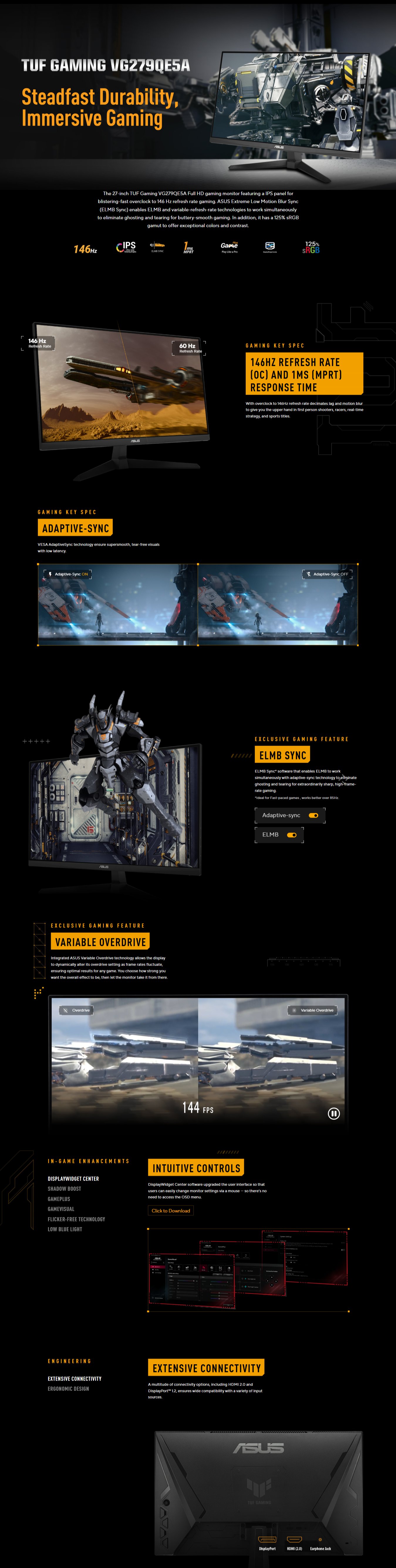 ASUS TUF Gaming VG279QE5A ASUS TUF Gaming VG279QE5A