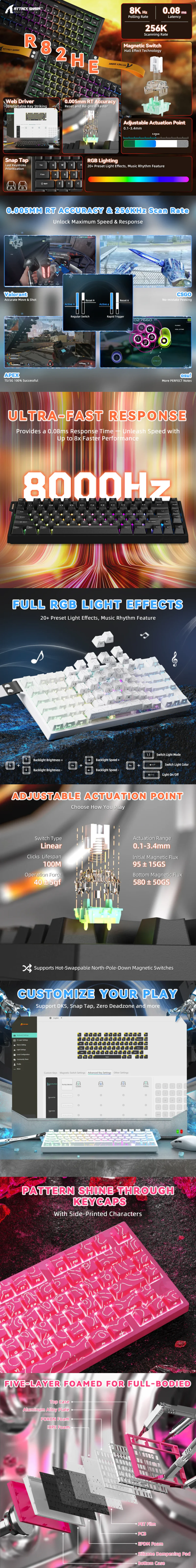 ATTACK SHARK R82 HE ATTACK SHARK R82 HE