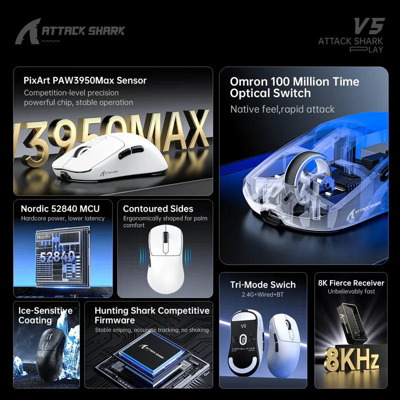 ATTACK SHARK V5 Ultra