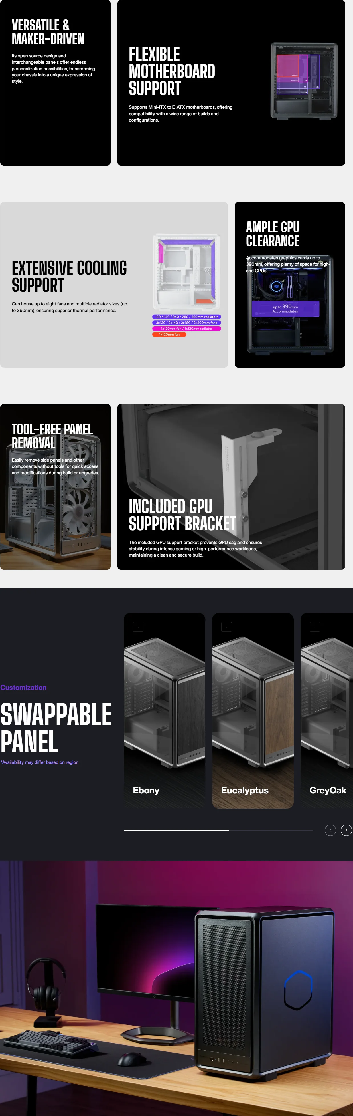 Cooler Master MasterFrame 500 Mesh ARGB