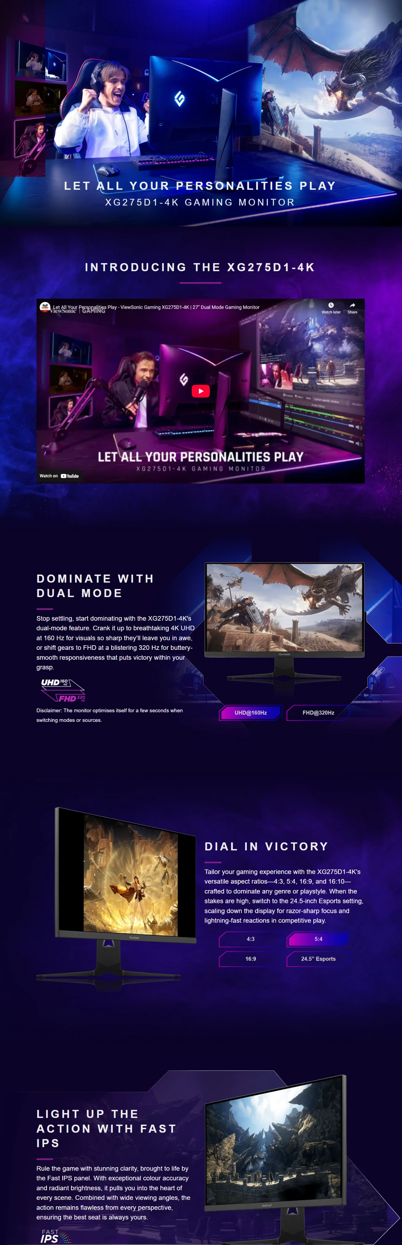 ViewSonic XG275D1-4K