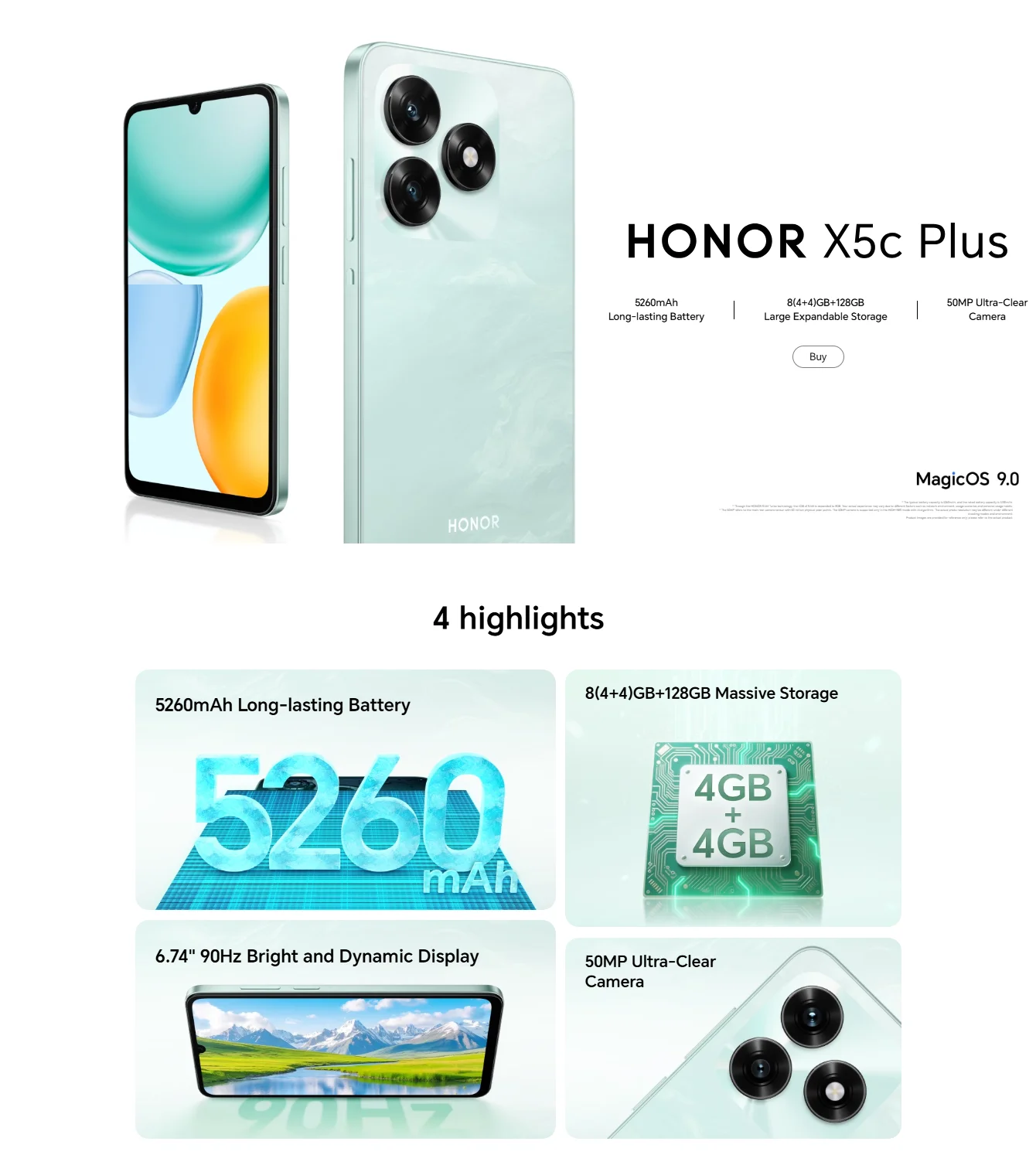 Honor X5c Plus