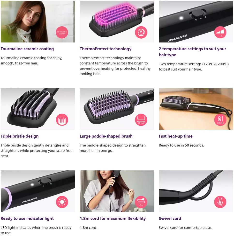 Philips StyleCare Heated Brush Philips StyleCare Heated Brush