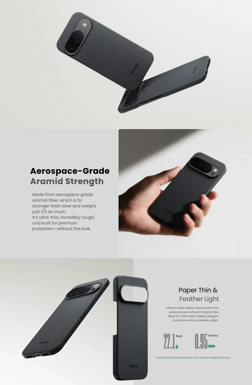 Pitaka Ultra-Slim Case Google Pixel 10 Pro XL