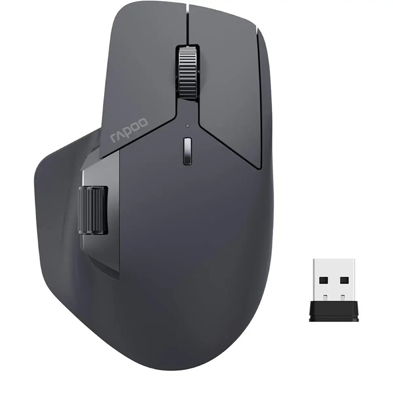 RAPOO MT760L Multi-mode Wireless Mouse Light Black