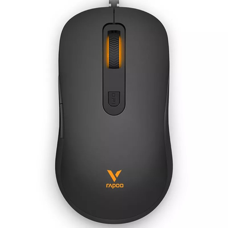 RAPOO V16 RGB Optical Gaming Mouse Black