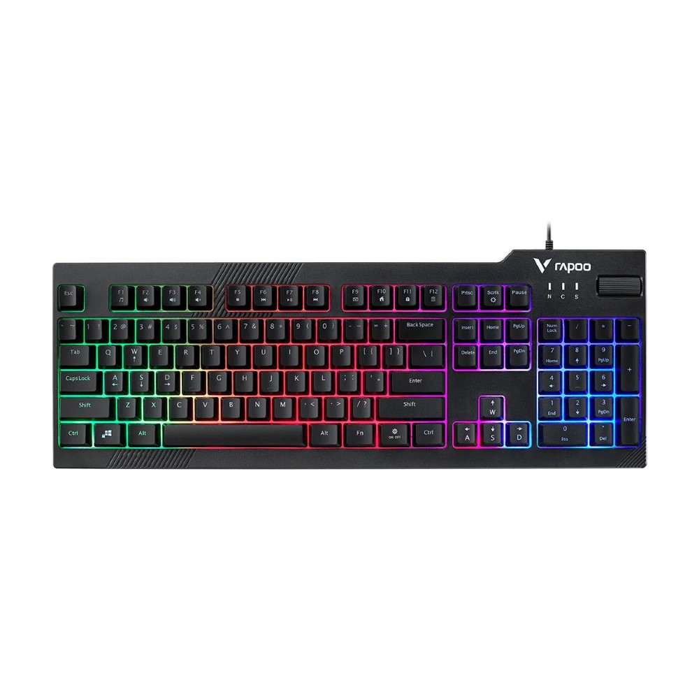 RAPOO V50S Backlit Gaming Keyboard US_Black