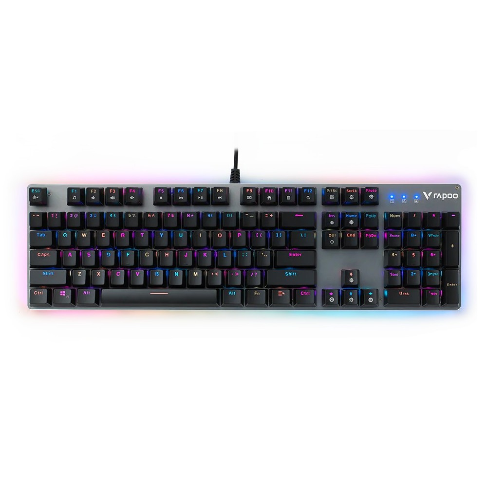 RAPOO V520 Backlit Mechanical Gaming Keyboard US_Black