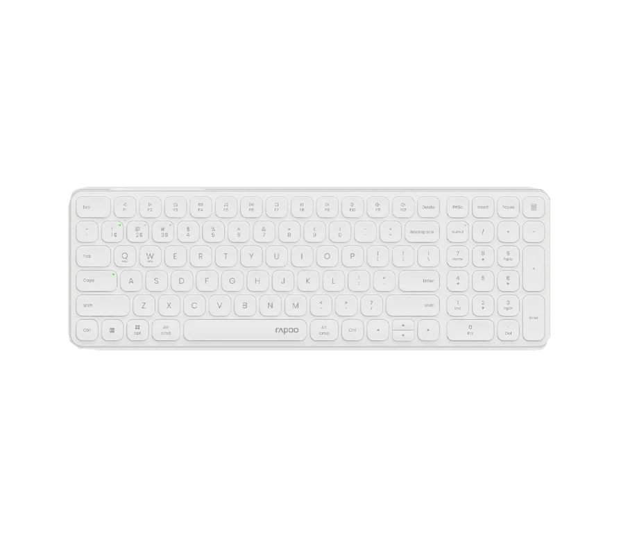 RAPOO 9350L Multi-mode wireless Keyboard US_White