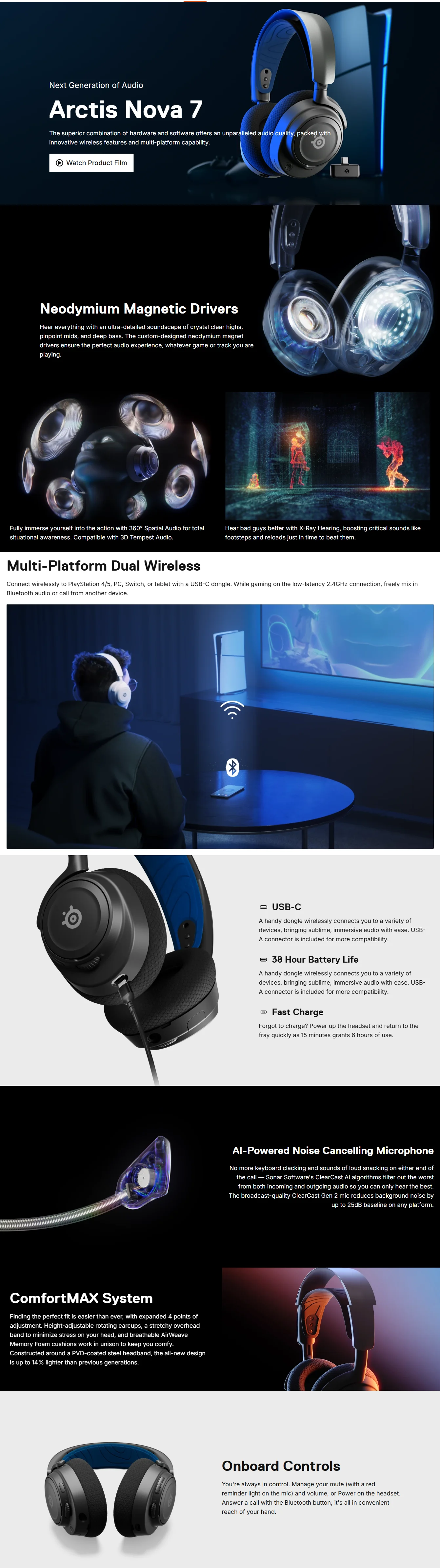 SteelSeries Arctis Nova 7P Gen 2 SteelSeries Arctis Nova 7P Gen 2
