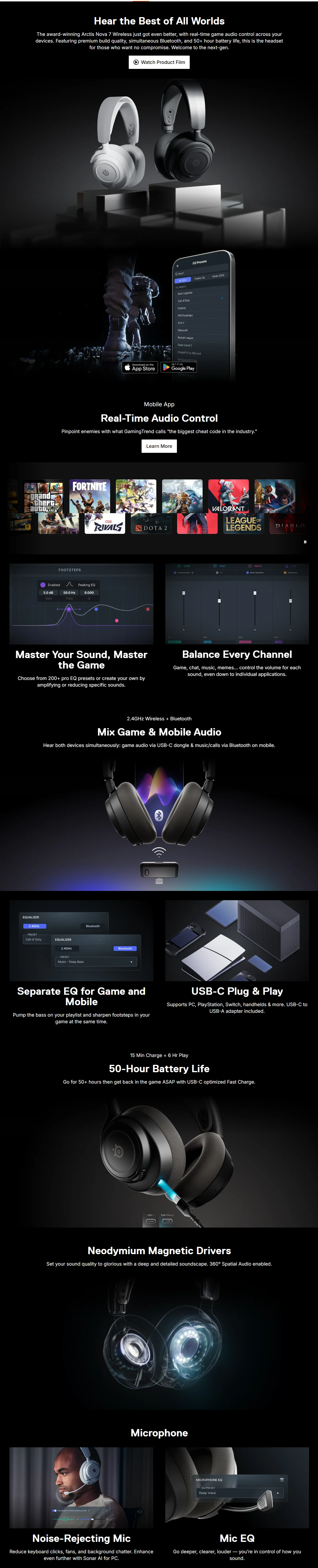 SteelSeries Arctis Nova 7 Gen 2 SteelSeries Arctis Nova 7 Gen 2