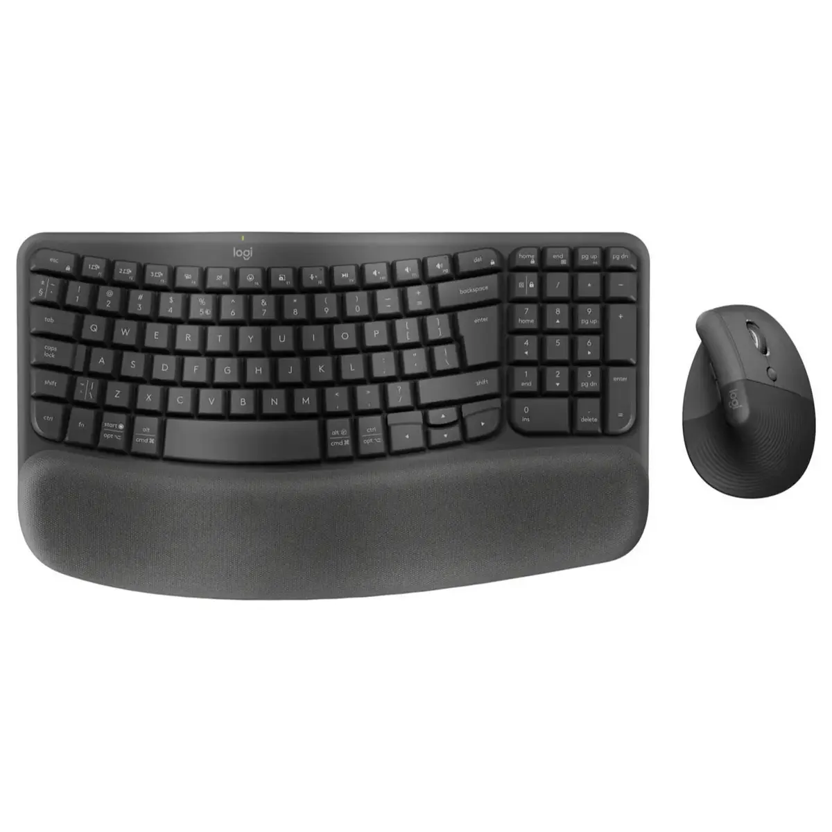 Logitech Wave Keys and Lift Vertical Mouse price in Pakistan