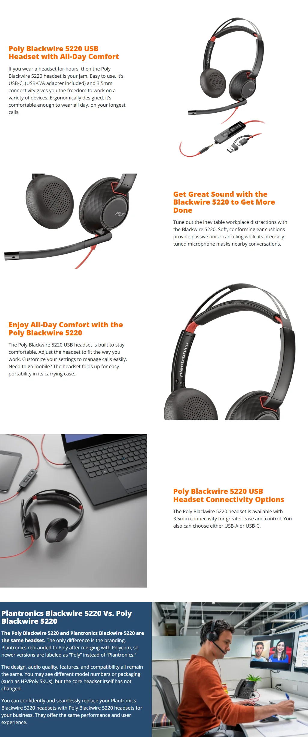 Plantronics Blackwire C5220