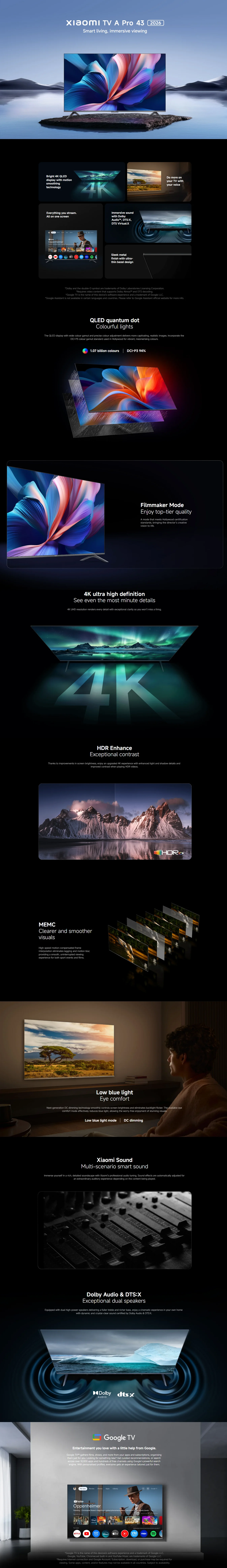 Xiaomi TV A Pro 43