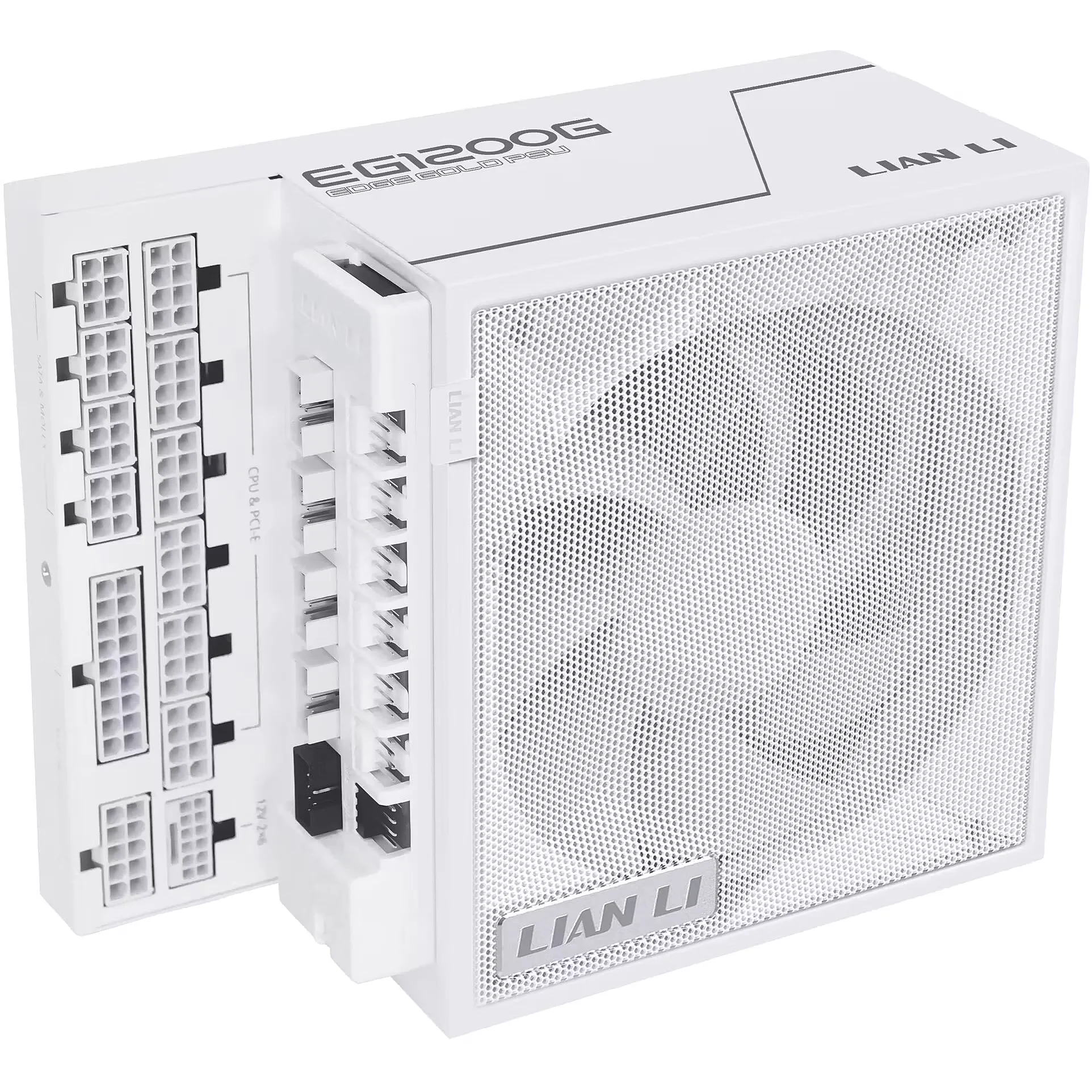 lian li edge 1200w gold White