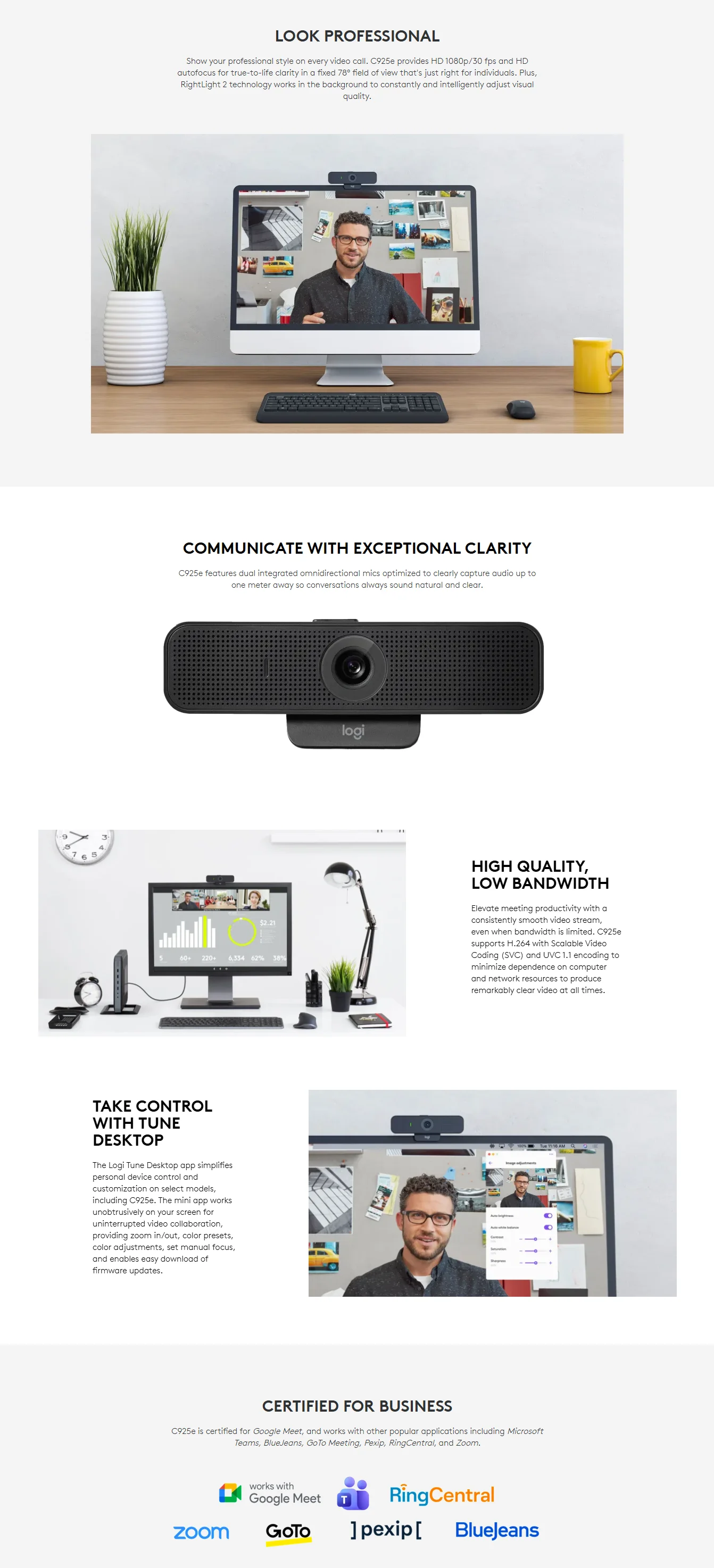 Logitech C925e Logitech C925e