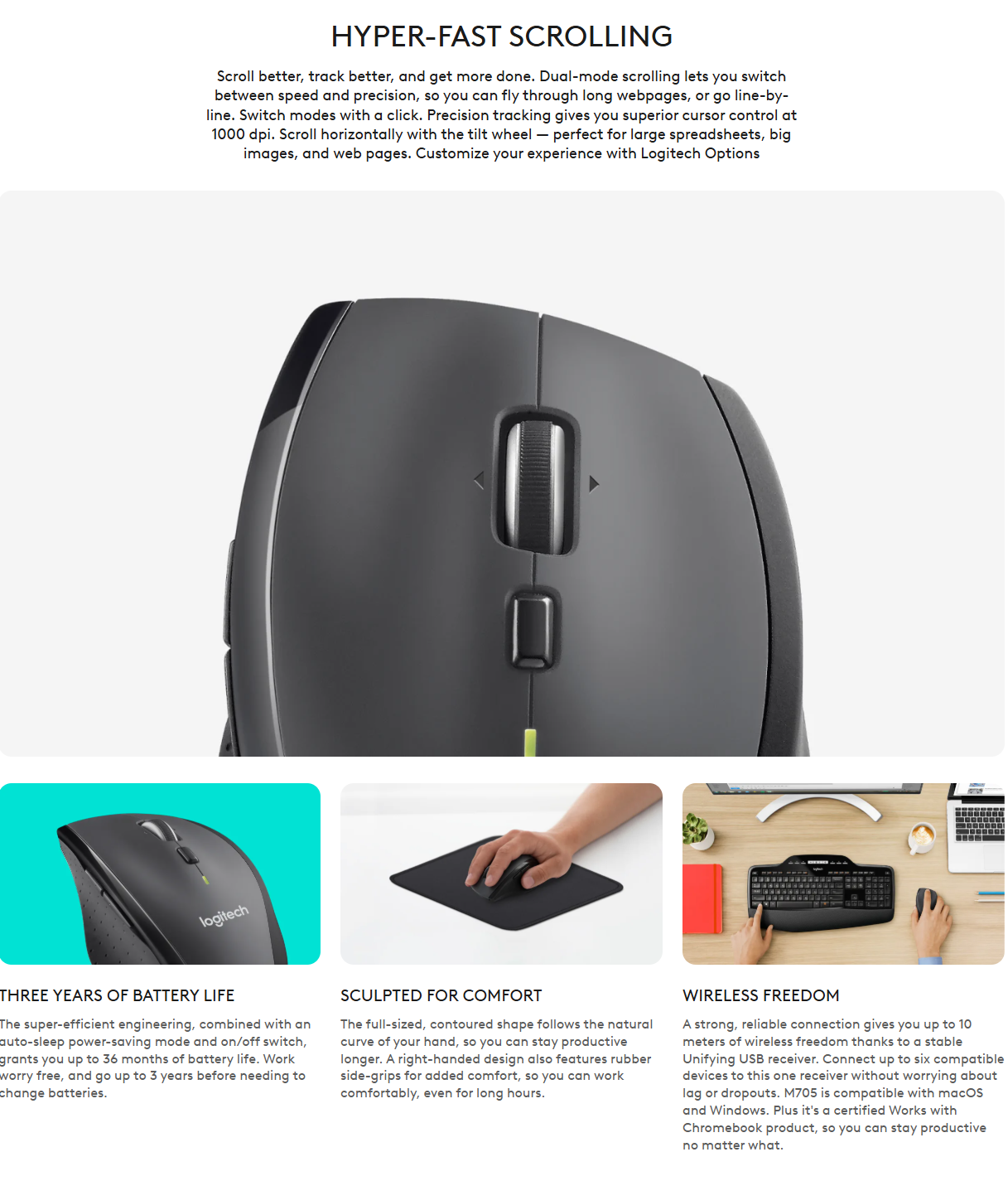 Logitech M705 Marathon Logitech M705 Marathon