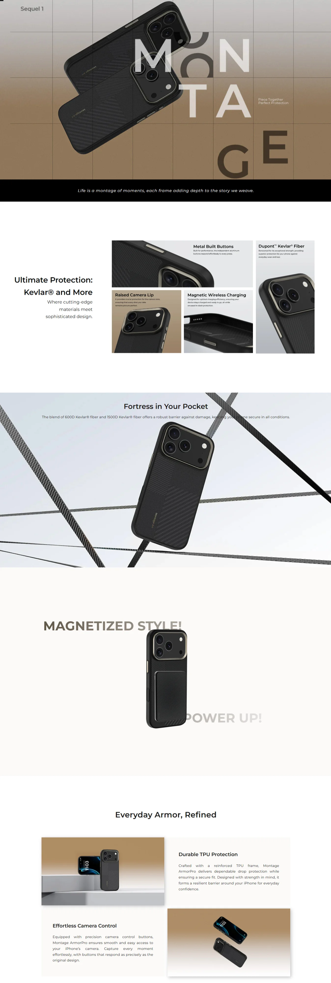 Benks Montage ArmorPro Case for iPhone 17 Pro Benks Montage ArmorPro Case for iPhone 17 Pro