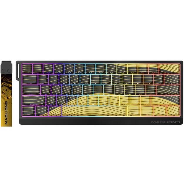 FGG MadLions MAD60 HE RGB Keyboard Yellow price in Pakistan