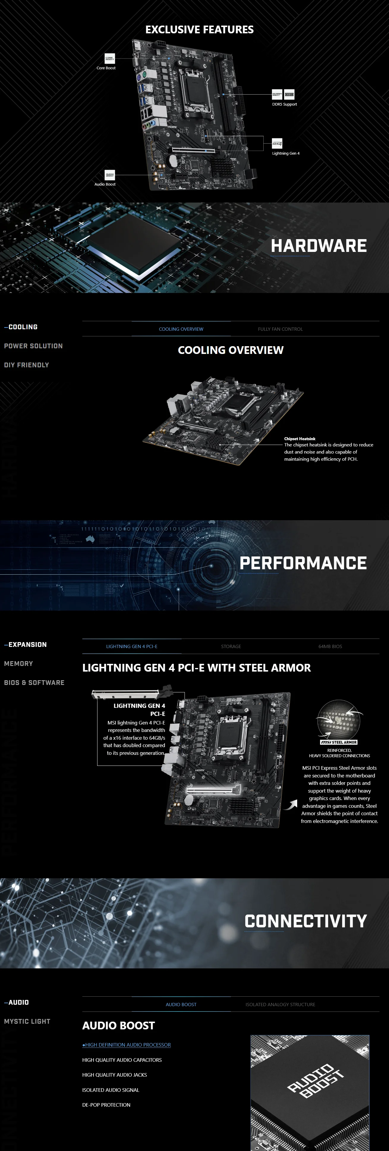 MSI Pro A620AM-B EVO MSI Pro A620AM-B EVO