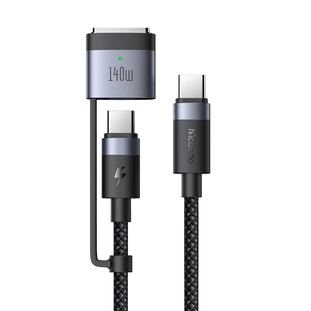 Mcdodo 140W/240W USB-C to USB-C + MagSafe 3 Cable price in Pakistan