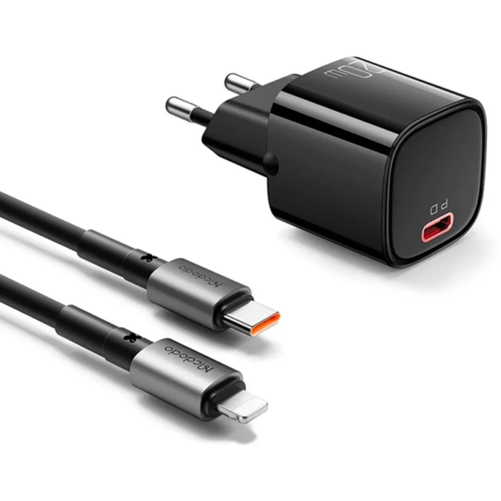 Mcdodo 20W Charger with USB-C Lightning Cable price in Pakistan