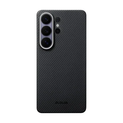 PITAKA Ultra Slim Case for Galaxy S26 Ultra - 600D Black/Grey price in Pakistan