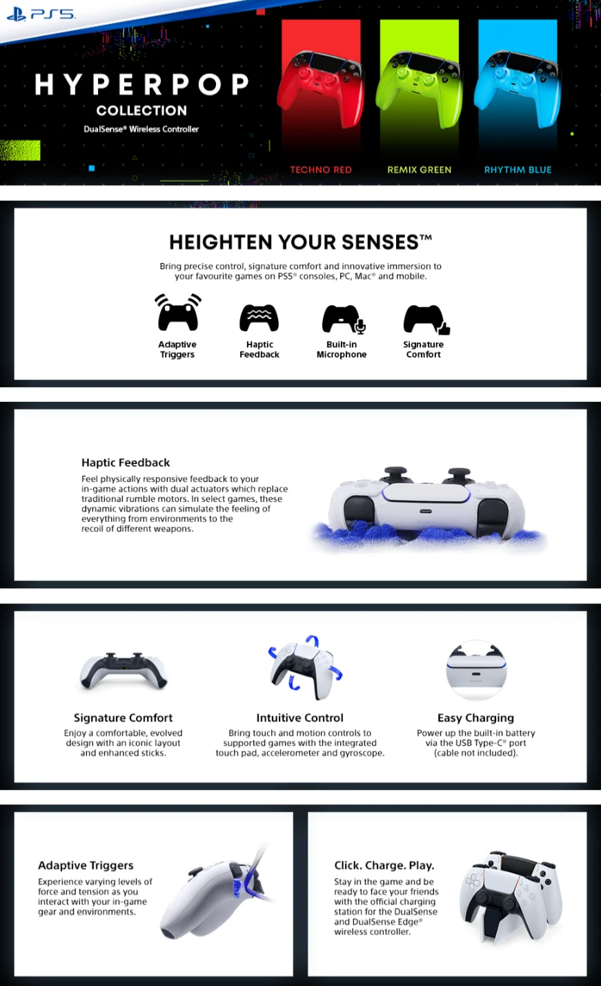 Sony DualSense® Wireless Controller