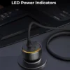 Voltme Cazo 60 LC 57W Car Charger with Built-in Lightning Cable-eezepc-4
