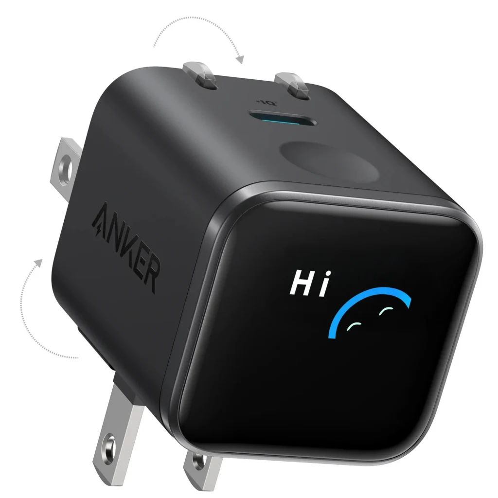 Anker A121D 45W Charger with LED Display - Stone Black price in Pakistan
