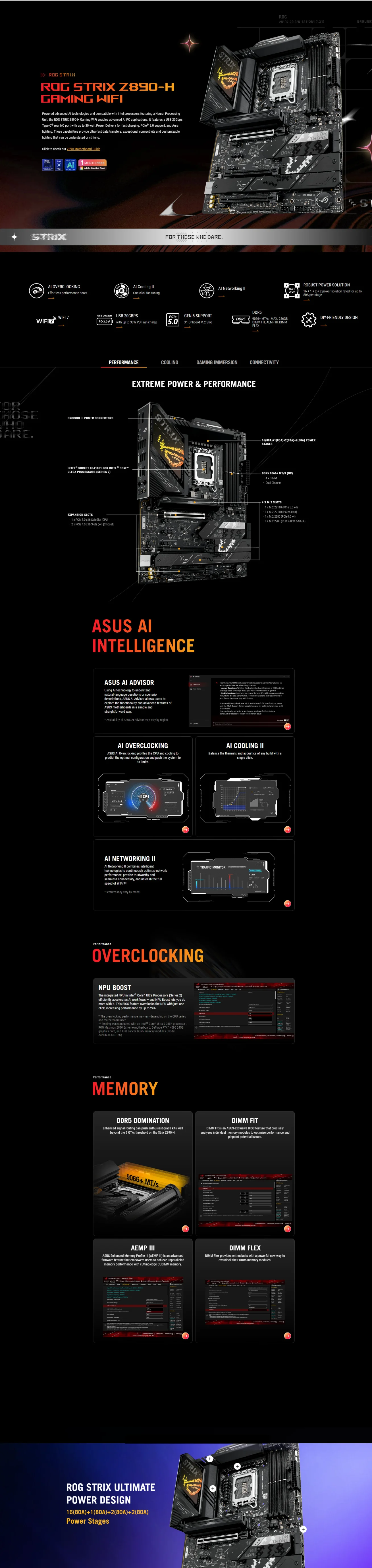 ASUS ROG Strix Z890-H