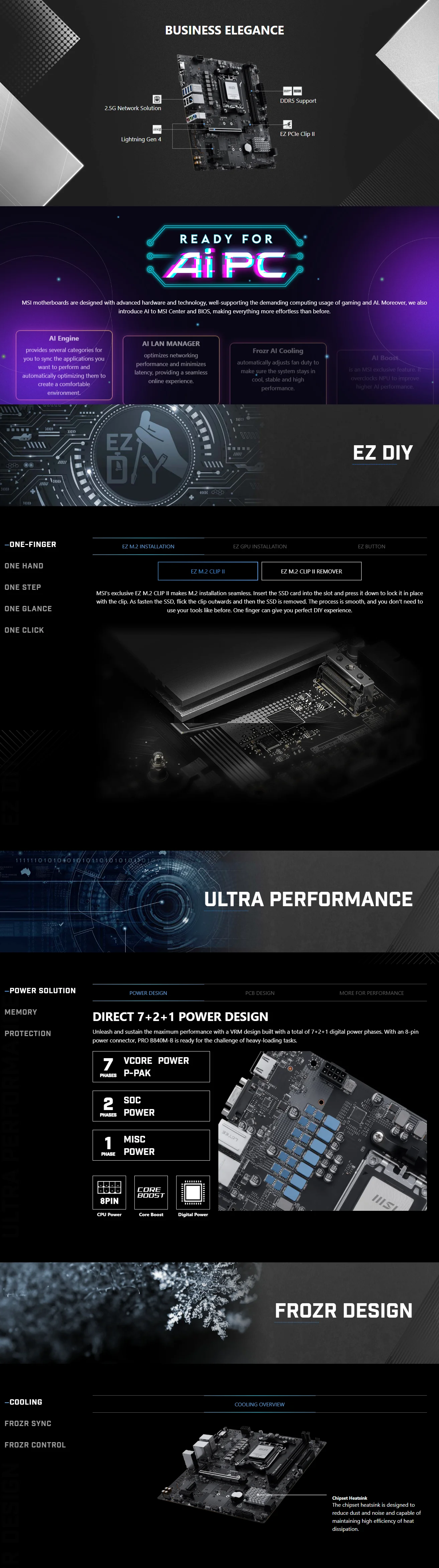 MSI Pro B840M-B MSI Pro B840M-B